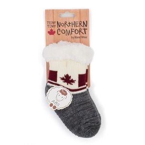 Canada Infant Slipper Socks